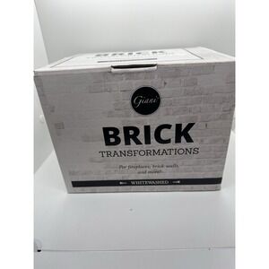 Giani‎ Brick Transformations Kit- Whitewashed Full Sized Kit New Unused!